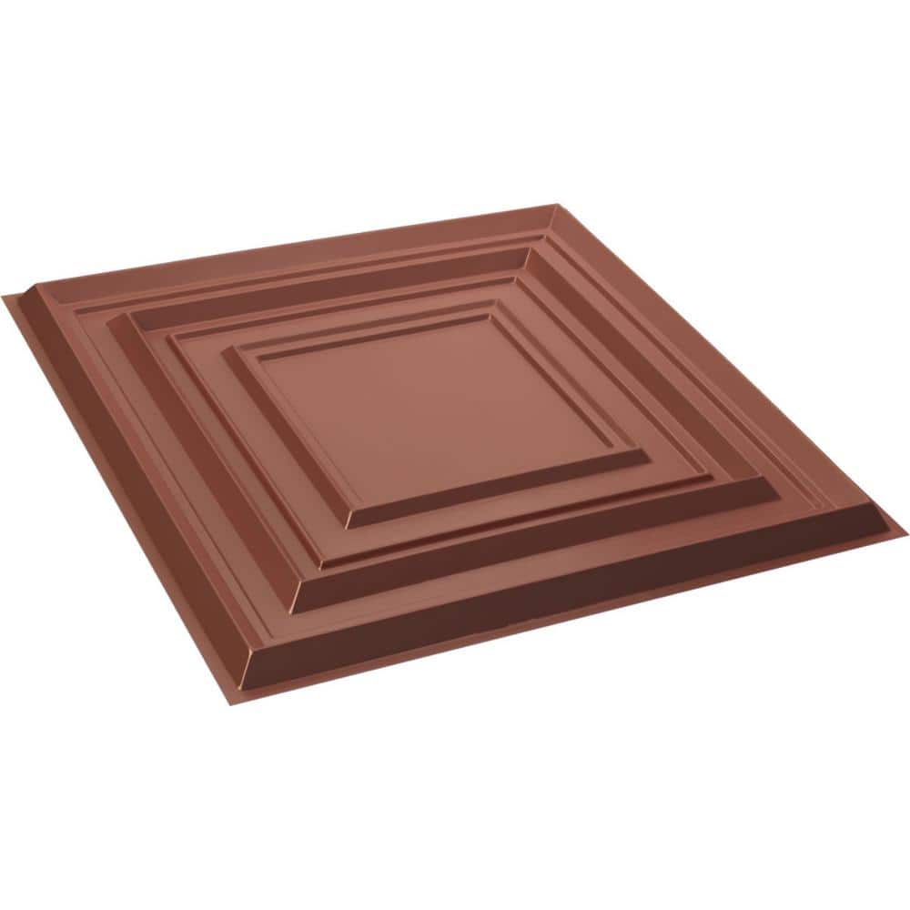19.63" Champagne Pink Textured PVC 3D Wall Panel