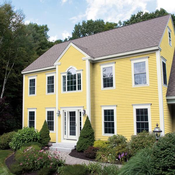 yellow exterior gloss paint