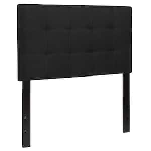 Twin Black Headboard