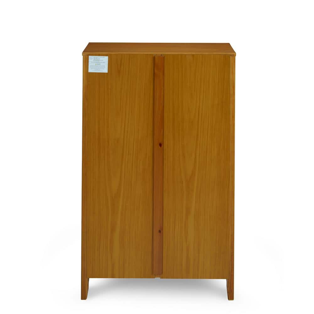 Cherry 48" Adjustable Solid Wood Shaker Bookcase