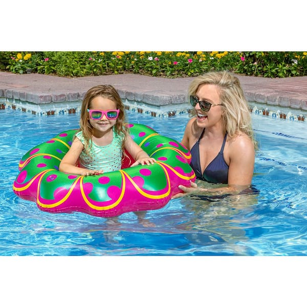 Baby Float Swim Seat Support Pool Inflatable Aid Ring Pool 0-1 Yrs 