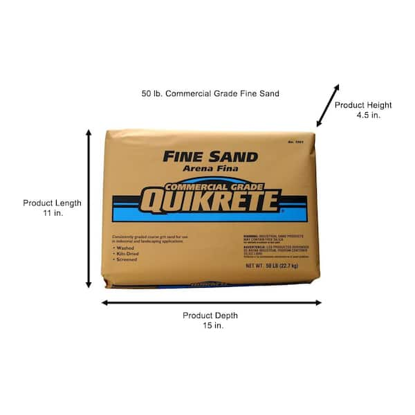 SAKRETE 50 lbs. Play Sand 363501193 - The Home Depot