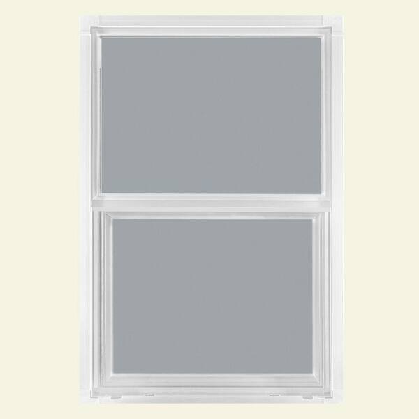 JELD-WEN 26.5 in. x 37.5 in. Builders Atlantic Single Hung Aluminum Window - White