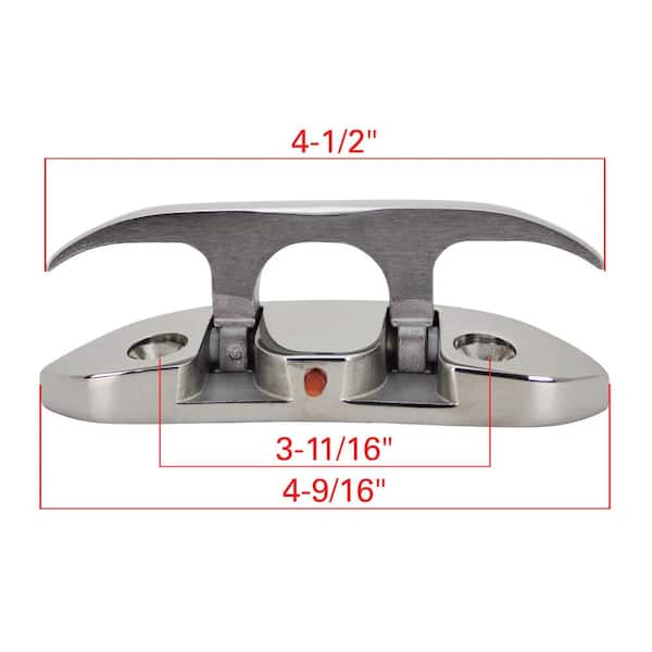Extreme Max 3006.6631 Folding Stainless Steel Cleat