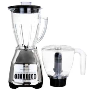Duralast Classic Two-in-One 48 oz. 8-Speed Silver Blender and Chopper System