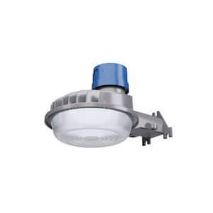450W Equivalent Integrated LED High-Performance Gray Dusk to Dawn Outdoor Area Light, 6000 Lumens