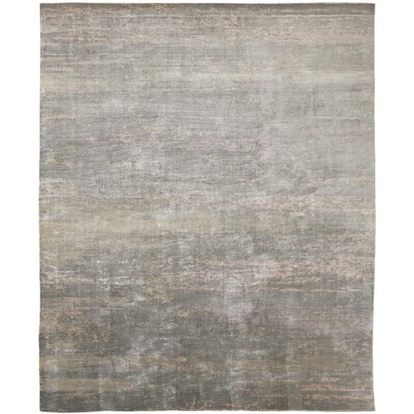 Pearl Gray 3 ft. 6 in. x 5 ft. 6 in. Area Rug