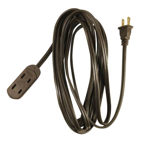 USW 9 ft 16/2 Brown Indoor Extension Cord 78009USW - The Home Depot