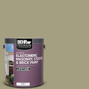 1 gal. #S350-4 Sustainable Elastomeric Masonry, Stucco and Brick Exterior Paint