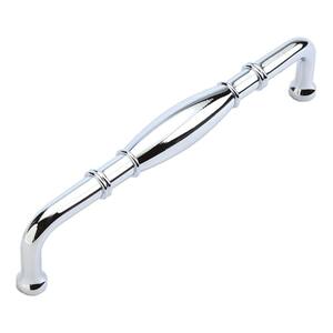 Williamsburg Collection 5 in. (128 mm) Center-to-Center Chrome Cabinet Door and Drawer Pull