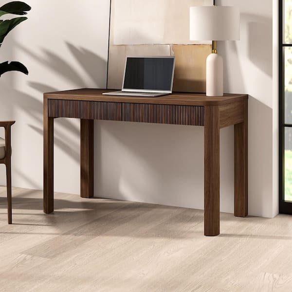 Meyer&Cross Mendoza 47.5 in. Satin Walnut Writing Desk OF2495