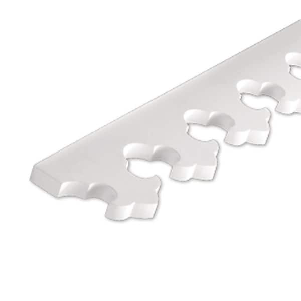 1 in. x 5-13/16 in. x 96 in. Polyurethane Scalloped Decorative Moulding