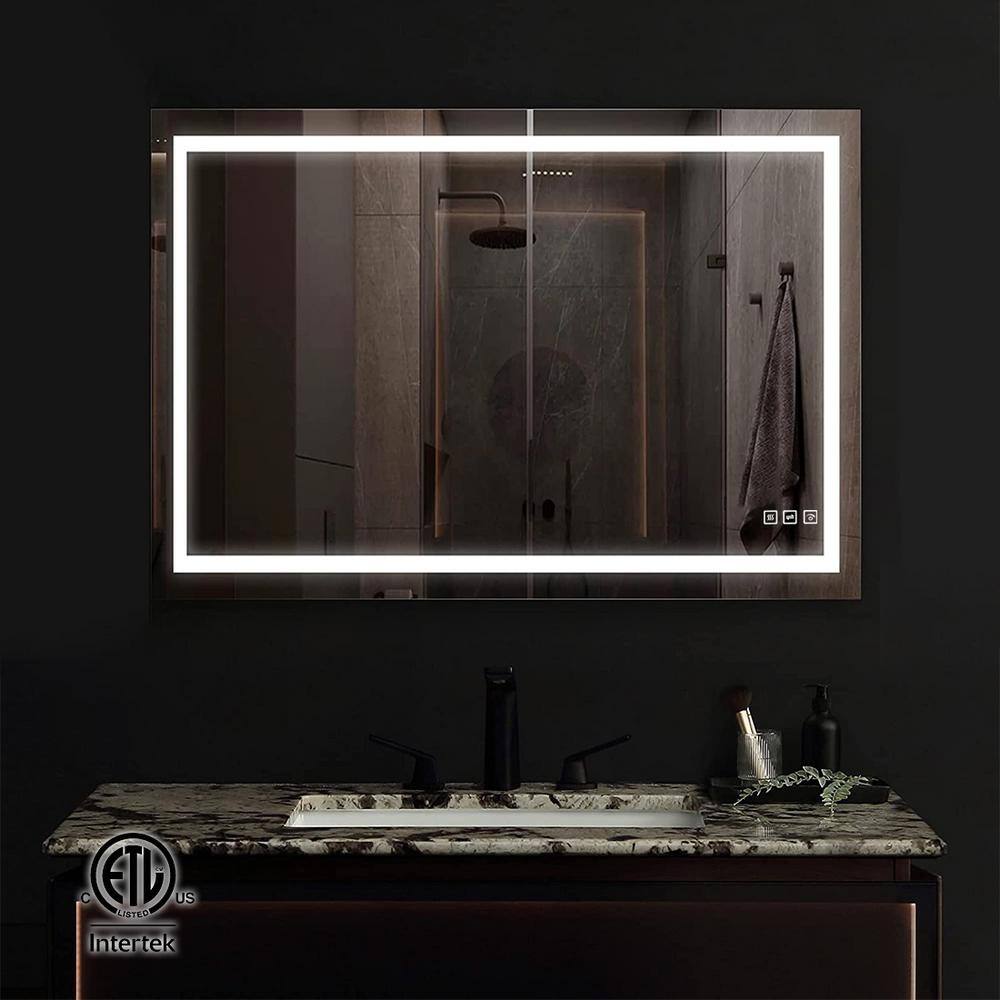 Hauschen Led Lighted Bathroom Mirror Shelly Lighting