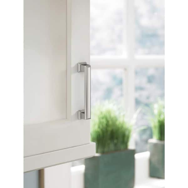 Carrington 3-3/4 in. (96mm) Satin Nickel Arch Cabinet Pull