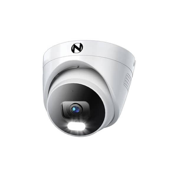Night Owl 4K Wired IP Indoor/Outdoor Dome Spotlight Security Camera with 2-Way Audio