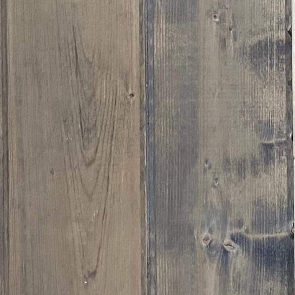 Dingewood 1 in. x 6 in. x 8 ft. Aged Barn Pine Shiplap Siding, Appearance W