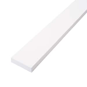 1 in. x 3 in. x 16 ft. Primed Pine Finger-Joint Board