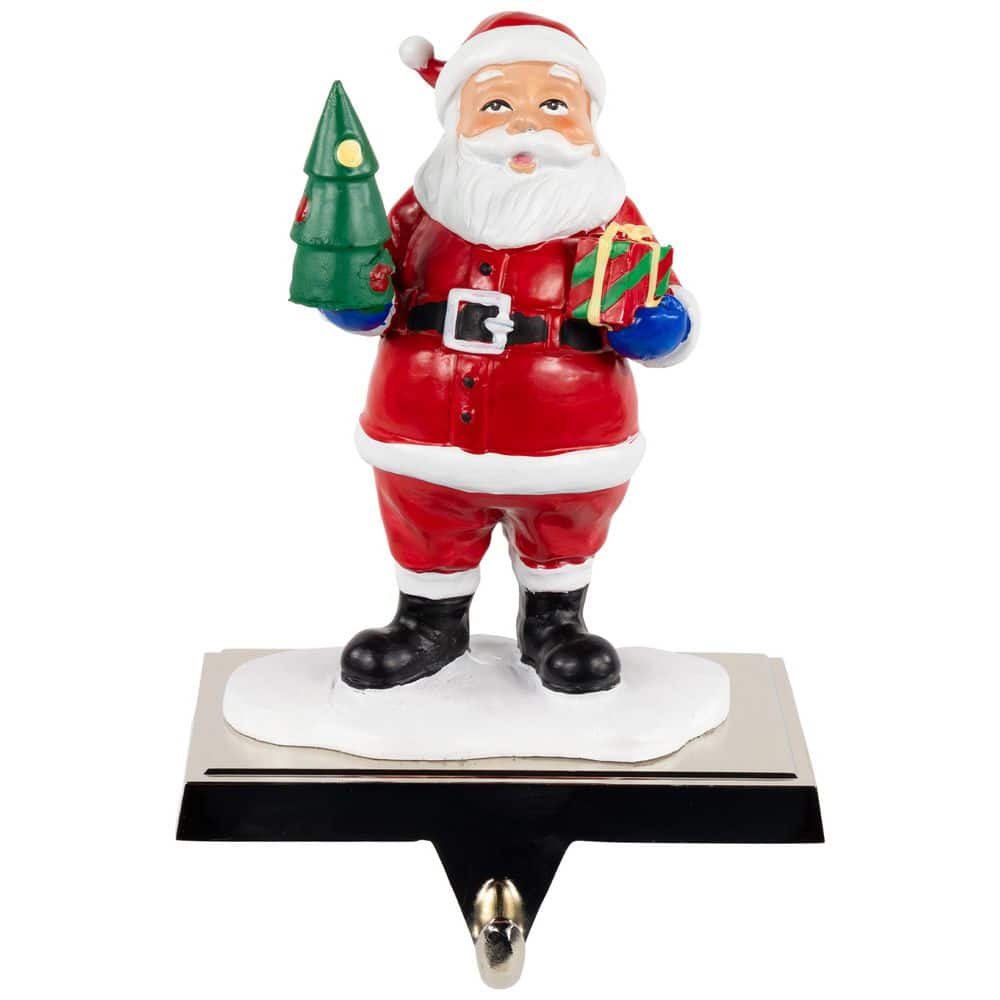 "6.25"" Santa Claus with Tree and Present Christmas Stocking Holder" price history on PriceWatchPro