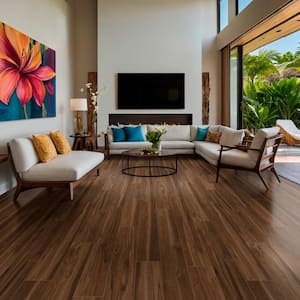 Hamakua Koa 9 in. x 47 in. Matte Porcelain Wood Look Floor and Wall Tile (12 sq. ft./Case)