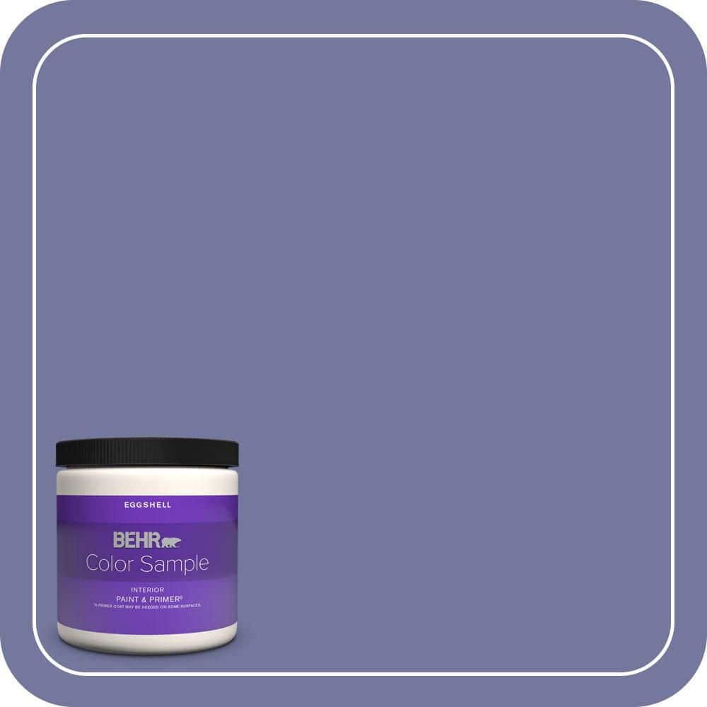 8 oz. #630D-6 Palace Purple Eggshell Enamel Interior Paint & Primer Color Sample price history on PriceWatchPro