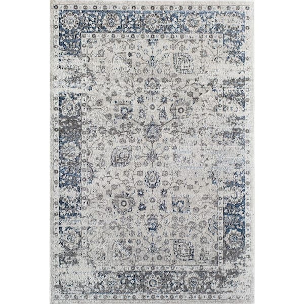 Rugs America Prescott Atlantic Azure 2 ft. X 8 ft. Area Rug