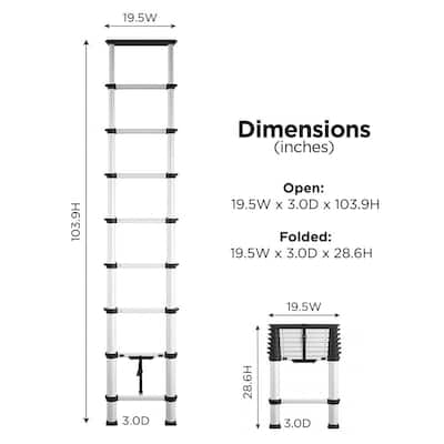 ManHole Ladder 14' - FE8814 - ManHole Ladder - Fiberglass Extension 