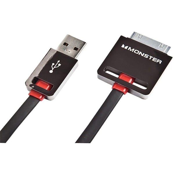 Monster Cable 3.28 ft. iCable Dock Connect USB Cable-DISCONTINUED