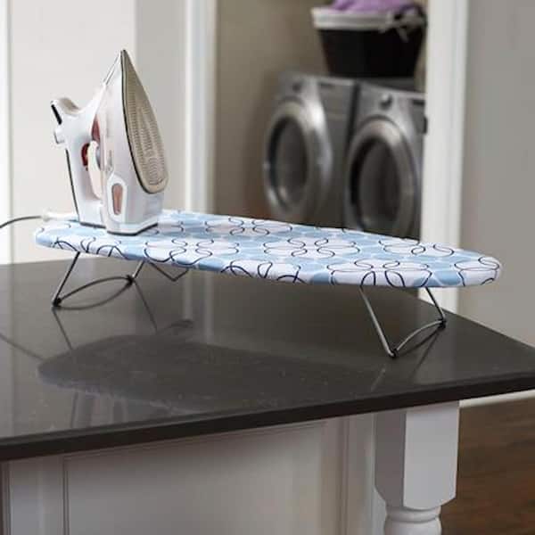 Mini Ironing Board with Folding Legs Ironing Table for Dorm Household  Apartment