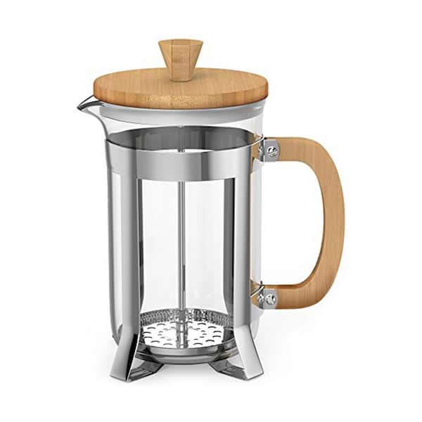 Bunpeony 8-Cup Stainless Steel French Press Coffee Maker ZMCT096