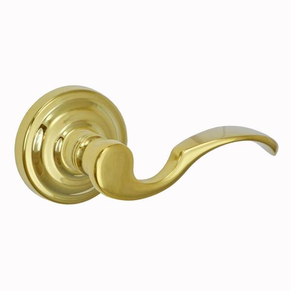 Fusion Brass PVD Drop Tail Lever with Ketme Rose Privacy Set