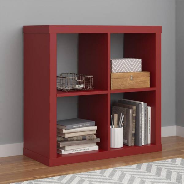 Ameriwood Parsons red Bookcase