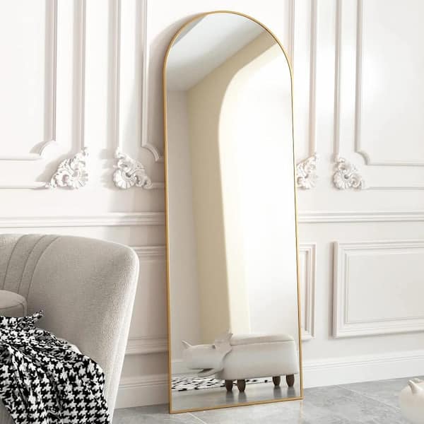 HOMLUX 21 in. W x 64 in. H Arched Full Length Standing Decorative