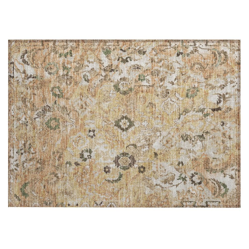 Chantille Machine Washable Indoor/Outdoor Abstract ACN2791 Copper 3 ft. x 4 ft. Area Rug price history on PriceWatchPro