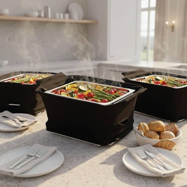 ALPHA Living 4 Pack Wind Guard for Chafing Dish 70027-WC-4 - The