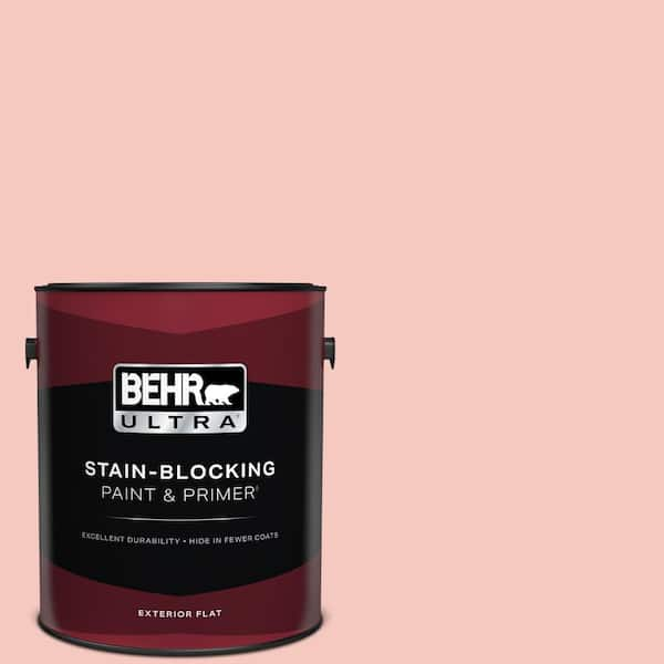 BEHR ULTRA 1 gal. #180C-2 Sandblast Flat Exterior Paint & Primer