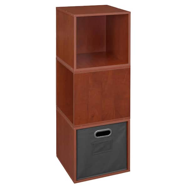 Niche 39 in. H x 13 in. W x 13 in. D Wood 3- Cube Organizer