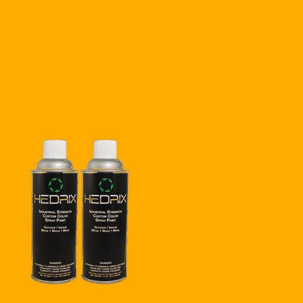 Hedrix 11 oz. Match of S-G-330 Instant Delight Semi-Gloss Custom Spray Paint (2-Pack)