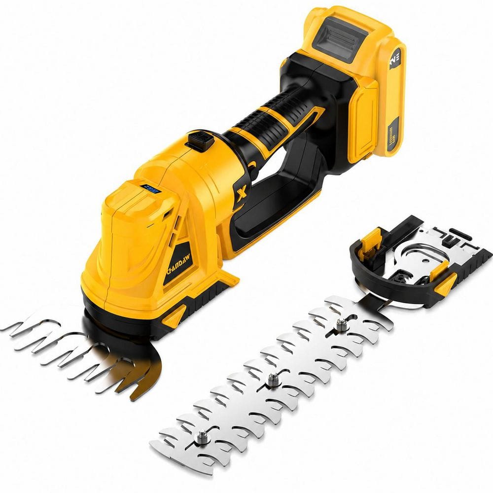 15.2 in Brushless Cordless Hedge Trimmer and Grass Shears with Dual Blades, Lightweight Yellow for Yard Work price history on PriceWatchPro