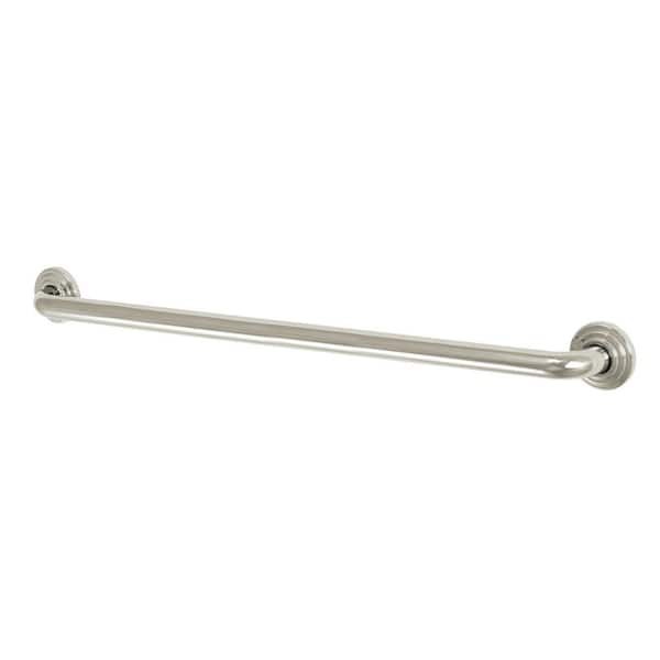 Kingston Brass Restoration 32 in. x 1-1/4 in. Grab Bar in Polished Nickel