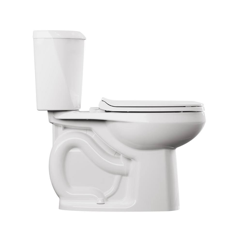 Colony 3 White Elongated Chair-Height Two-Piece Toilet