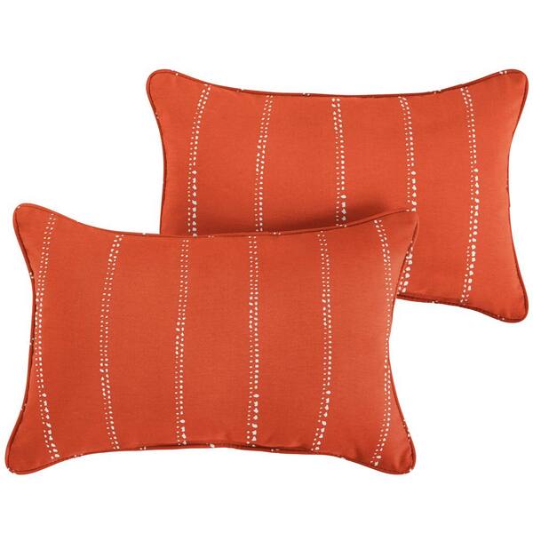 burnt orange outdoor cushions