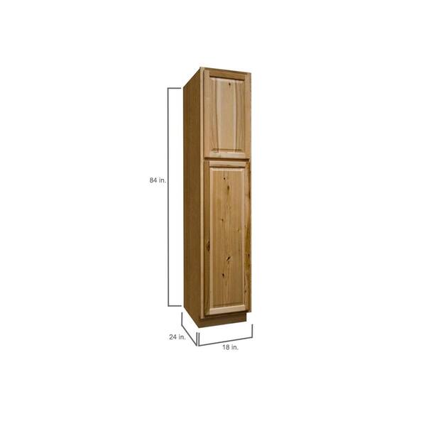 horizontal kitchen storage cabinets hton assembled 18x84x24 in pantry kitchen cabinet in hickory horizontal kitchen storage cabinets hton assembled 18x84x24 in pantry kitchen cabinet in hickory