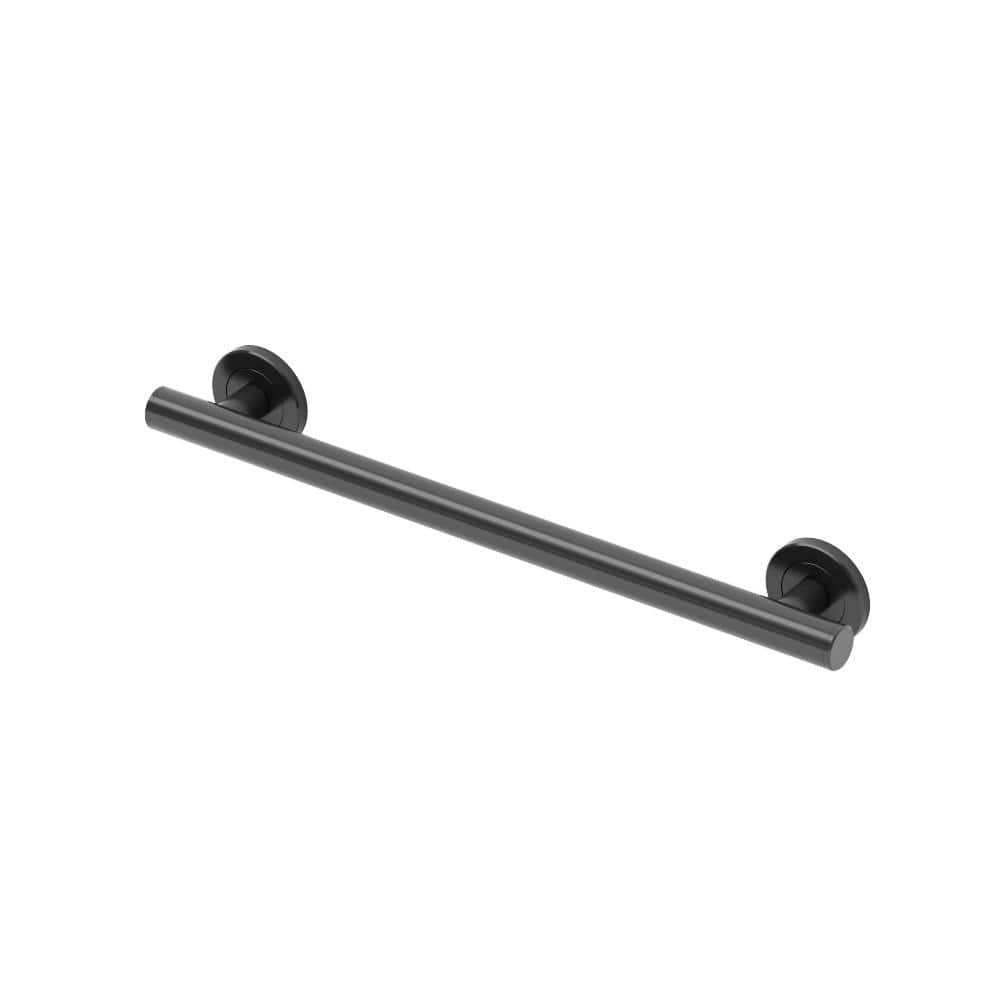 Reviews for Gatco Latitude II 18 in. Grab Bar in Matte Black | Pg 1 ...