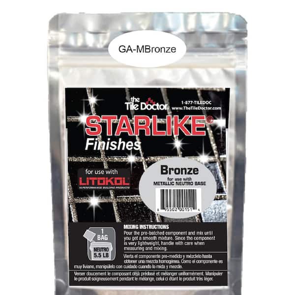The Tile Doctor Starlike Finishes Epoxy Grout Additive - Bronze Metallic Collection 100 g (1-Pack)