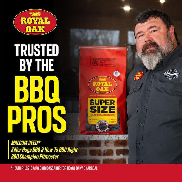 Royal Oak 18 lb. Super Size Charcoal Briquets 800002748 - The Home
