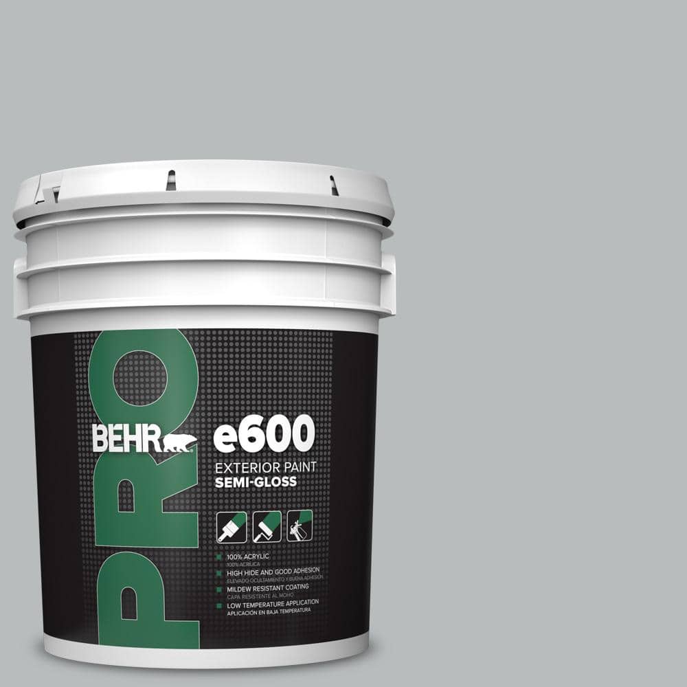 5 gal. #PPU18-05 French Silver Semi-Gloss Acrylic Exterior Paint price history on PriceWatchPro