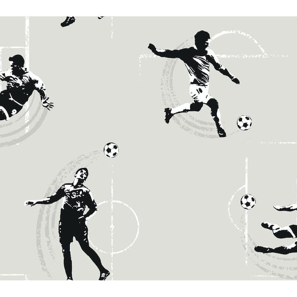 York Wallcoverings Soccer Wallpaper