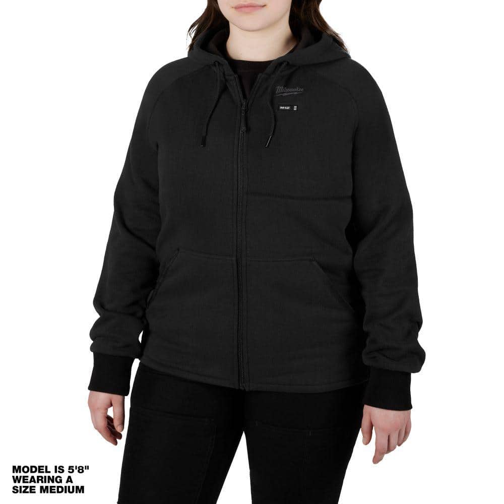 FNDN Heated Womens LED Athletic Jacket with Built-In Heated Gloves
