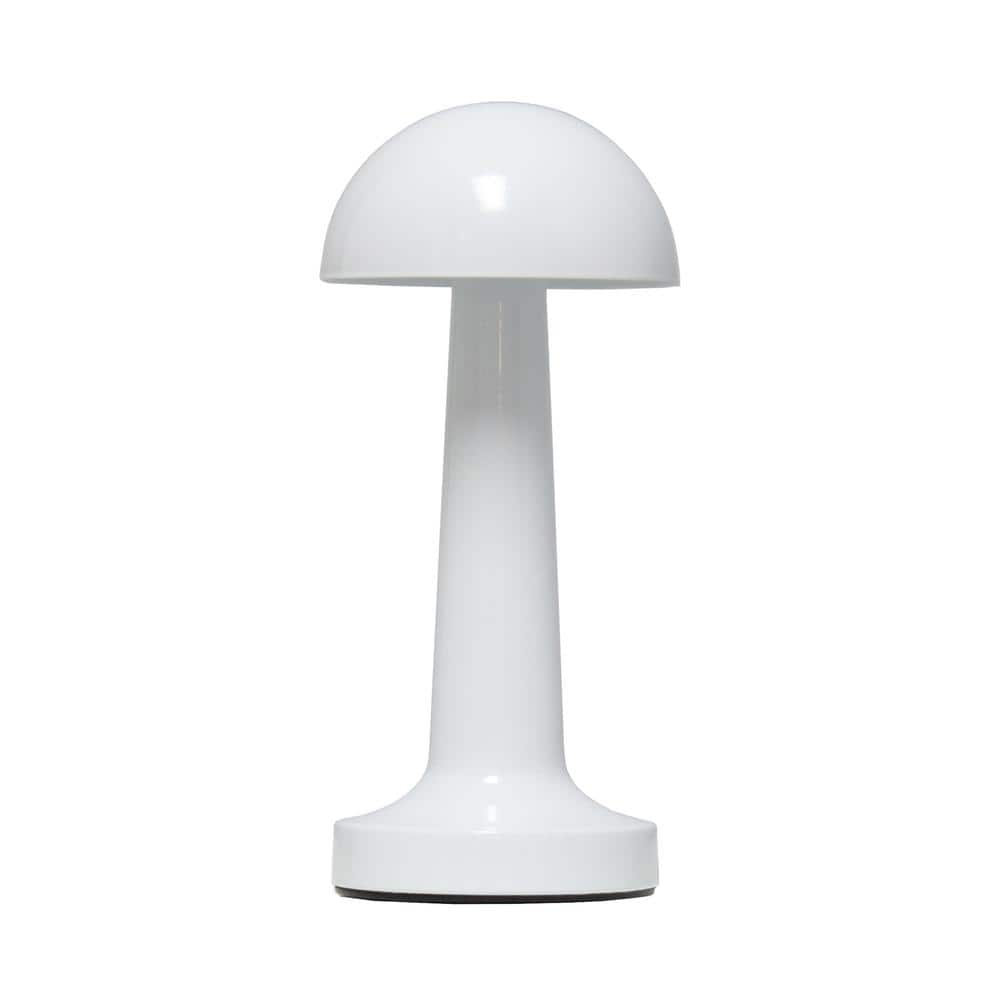 Simple Designs 8.88 in. Mushroom Magic Mini Metal Dimming