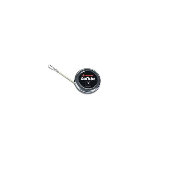 Crescent Lufkin 6.56 ft. (6mm x 2m) Executive Diameter Pocket Tape Measure